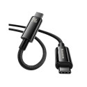 USB-C to USB-C cable Baseus Tungsten Gold 240W 3m (black)