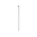 Smooth Writing Stylus with LED Indicators (Active+Passive) White