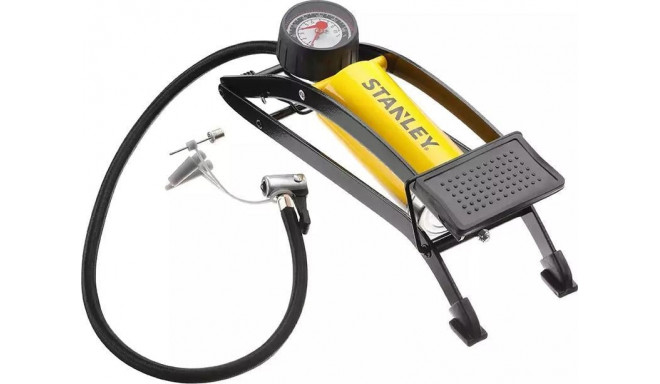 ST.FOOT PUMP WITH PRESSURE GAUGE