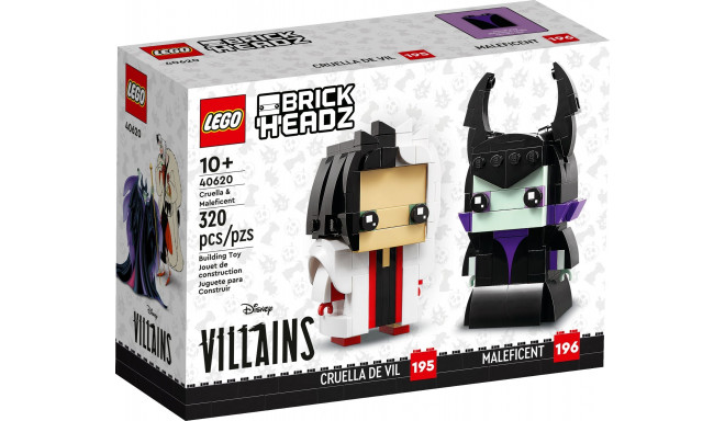 LEGO BrickHeadz 40620 Cruella ja Diabolina