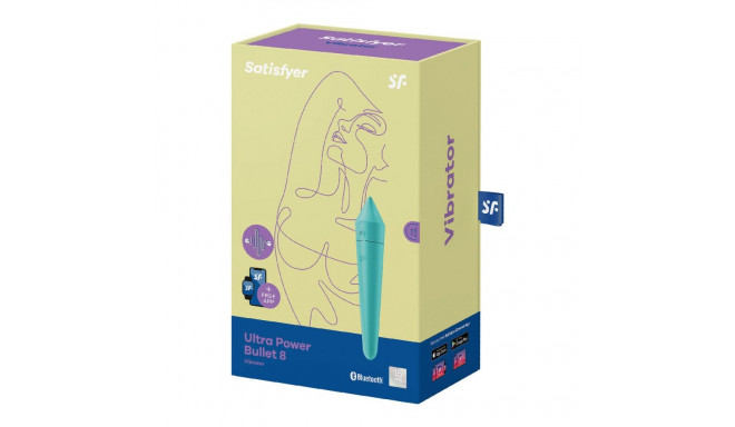 Bullet Vibrator Ultra Power Satisfyer Turquoise