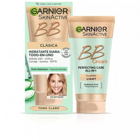 Hydrating Cream with Colour Garnier 860-16382 Light Light Tone Clear Spf 15 50 ml