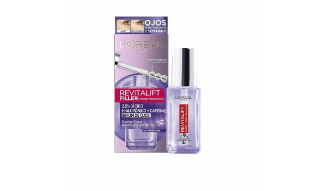 Serum for Eye Area L'Oreal Make Up Revitalift Filler Anti-eye bags Anti-Wrinkle 20 ml