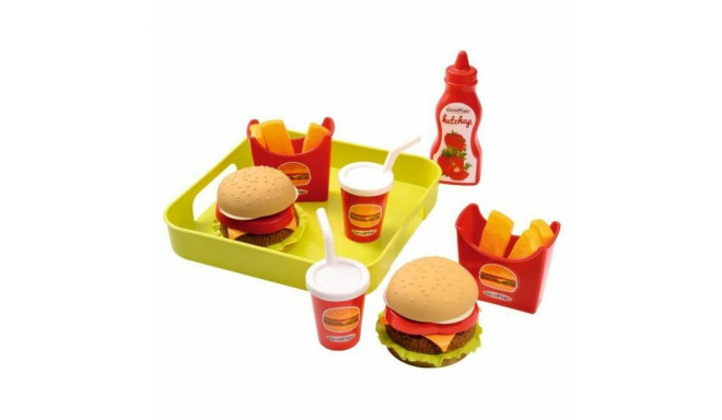 Nukutoidu komplekt Ecoiffier Hamburger Tray