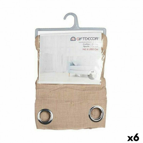 Kardin Gift Decor SLB8576-13 SLB8576-13 Beež 140 x 0,1 x 260 cm