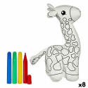 Plush Colouring Žirafe (8 gb.)