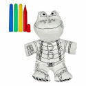 Plush Colouring Frog (8 Units)