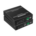 PremiumCord HDMI KVM fiber optic extender 4K@60Hz 4:4:4 up to 40 km, IR, RS232, Audio 3,5mm