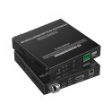 PremiumCord HDMI fiber optic extender 4K@60Hz 4:4:4 up to 40 km, IR, RS232, Audio 3,5mm