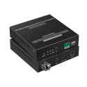 PremiumCord HDMI KVM fiber optic extender 4K@60Hz 4:4:4 up to 40 km, IR, RS232, Audio 3,5mm