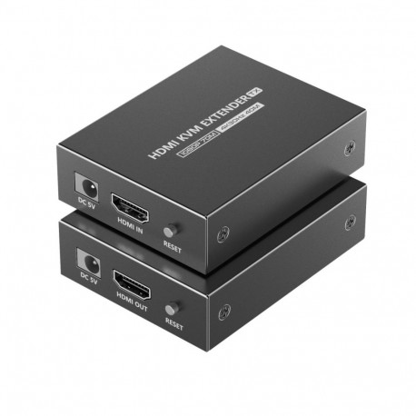 PremiumCord HDMI KVM extender 4K and FULL HD 1080p up to 70m with USB