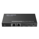 PremiumCord HDMI 1-2 splitter+extender via CAT6/6a/7, UHD 4K@30Hz up to 70m