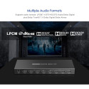 PremiumCord HDMI2.0 matrix switch 4:4 , resolution 4K@60Hz, HDR, YUV4:4:4