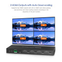 PremiumCord HDMI2.0 matrix switch 4:4 , resolution 4K@60Hz, HDR, YUV4:4:4