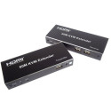 PremiumCord HDMI extender + 2xUSB, 60m, with audio, over cat5e/Cat6