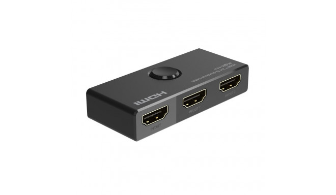 PremiumCord HDMI Switch 4K@60Hz YUV 4:4:4 , FULL HD 1080P, 3D bidirectional 2-1 nebo 1-2
