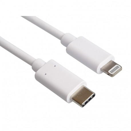 PremiumCord Lightning - USB-C™ USB charging and sync cable MFi for Apple iPhone/iPad, 2m