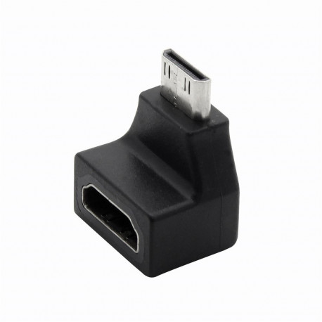 PremiumCord Adapter Mini HDMI C Male to HDMI Female angled 90°