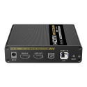 PremiumCord KVM HDMI fiber optic extender 4K@60Hz 4:4:4 HDR up to 40 km