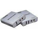 PremiumCord videosignaali jagaja HDMI extender + 2x USB 60m