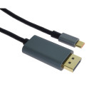 PremiumCord kaabel USB-C - DisplayPort DP 1.4  8K@60Hz a 4k@120Hz 2m