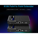 PremiumCord HDMI 2.0 KVM extender Ultra HD 4kx2k@60Hz up to 70m with USB