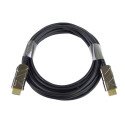 PremiumCord Ultra High Speed HDMI 2.1 Optical Fiber AOC Cable 8K@60Hz, 15m gold