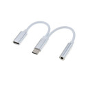 PremiumCord adapter USB-C - 3,5mm + USB-C