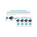 PremiumCord 4K HDMI extender 120m , over LAN, over IP, HDBitT