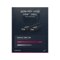 ClickTronic Ultra High Speed HDMI cable, resolution 8K@60Hz, gold plated, 2m