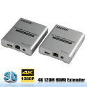 PremiumCord 4K HDMI cascade extender 120m, over LAN, uncompressed and zero latency