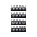 goobay 58-piece precision screwdriver case - for all screwing work