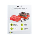 fixPOINT Bit set, 33 pcs. - made of premium CFRV (tool steel)