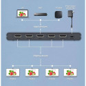 PremiumCord HDMI 2.0 splitter 1-4 Ports, 4K x 2K/60Hz, FULL HD, 3D, HDR