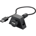 PremiumCord USB 2.0 extension cable 1,2m MF table mounting