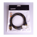 PremiumCord High Speed HDMI 2.0b cable with Ethernet HQ, 1m, gold plated