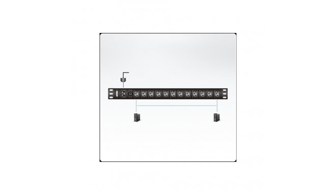 ATEN Basic Power Distribution Unit 12x IEC320, 1U, 16A