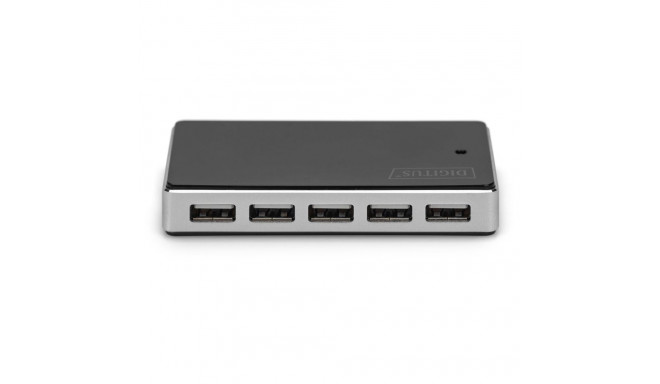 DIGITUS USB 2.0 10-Port Hub with power 5V/4A black