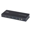 ATEN 4-port KM USB, audio switch