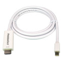 PremiumCord Adapter mini DisplayPort 1.2 to HDMI 2.0 cable, 4Kx2K@60Hz, 3m