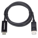 PremiumCord DisplayPort 1.2 to HDMI 2.0 cable, 4Kx2K@60Hz, 1m