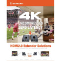 PremiumCord 4Kx2K@60Hz HDMI2.0 extender 60m ,over one LAN cable Cat6/6a/7