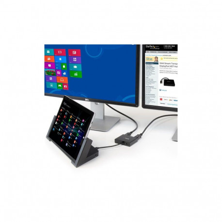 PremiumCord MST adapter DisplayPort 1.2 to 2x HDMI, extended + mirror functions, 4K*2K@60Hz