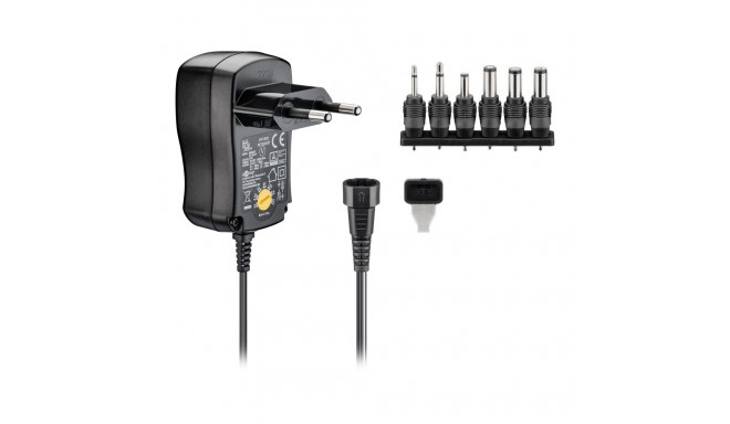 goobay Univerzal power adaptér 230V/3-12V DC, 600mA