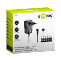 goobay Univerzal power adaptér 230V/3-12V DC, 600mA