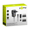 goobay Univerzal power adaptér 230V/3-12V DC, 300mA