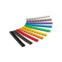 goobay Cable marker clips for cable diameters up to 2.5-4mm - 10 x 10 coloured