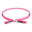 DIGITUS Fiber Optic Patch Cord, LC/LC Multimode 50/125 µ, OM4, Duplex, 7m