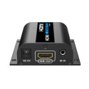 PremiumCord HDMI extender 50m , over one LAN cable Cat6/6a/7, loop-out PremiumCord HDMI extender 50m , over one LAN cable Cat6/6a/7, loop-out