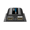 PremiumCord HDMI extender 50m , over one LAN cable Cat6/6a/7, loop-out PremiumCord HDMI extender 50m , over one LAN cable Cat6/6a/7, loop-out